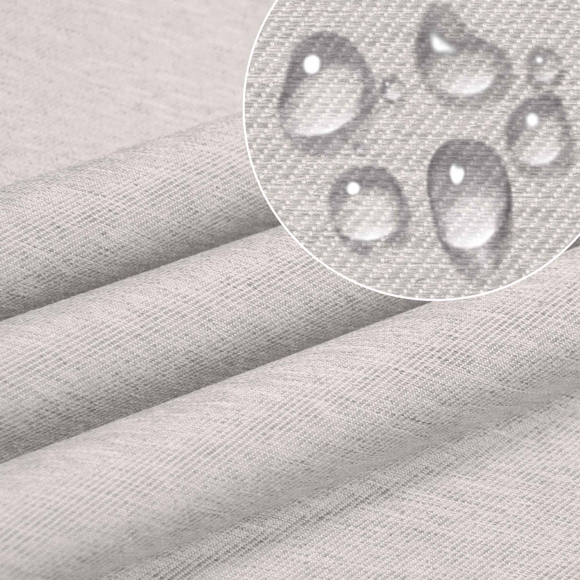 Stoff Jeansimitation Pebble Mist