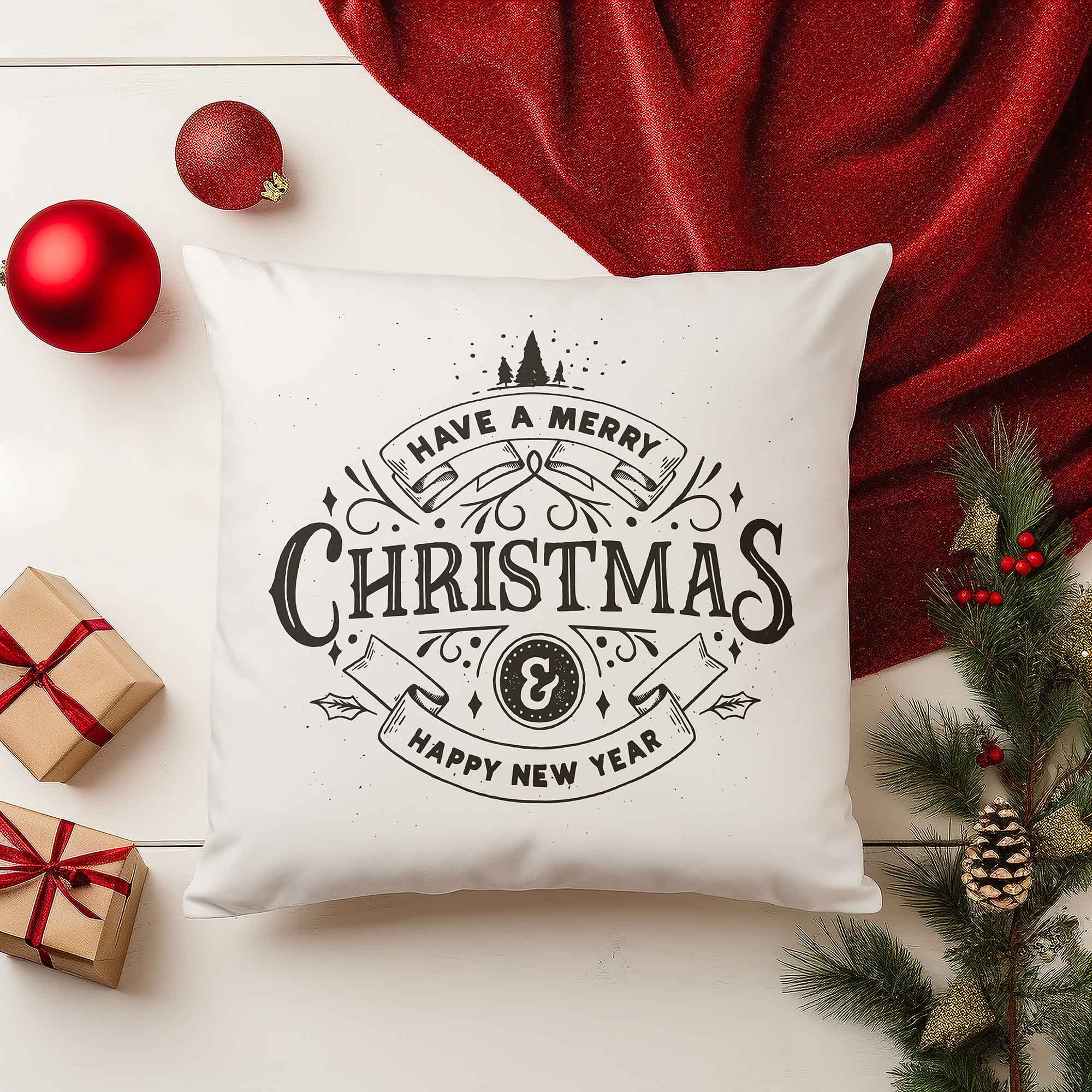 Kissen Vintage Winter