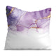 Kissen Aquarell Abstrakt Violett-Velvet
