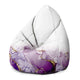 Puf Birnenform Aquarell Abstrakt Violett-S-Oxford
