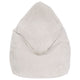 Sitzsack Pearshape Lincoln White Dove-M