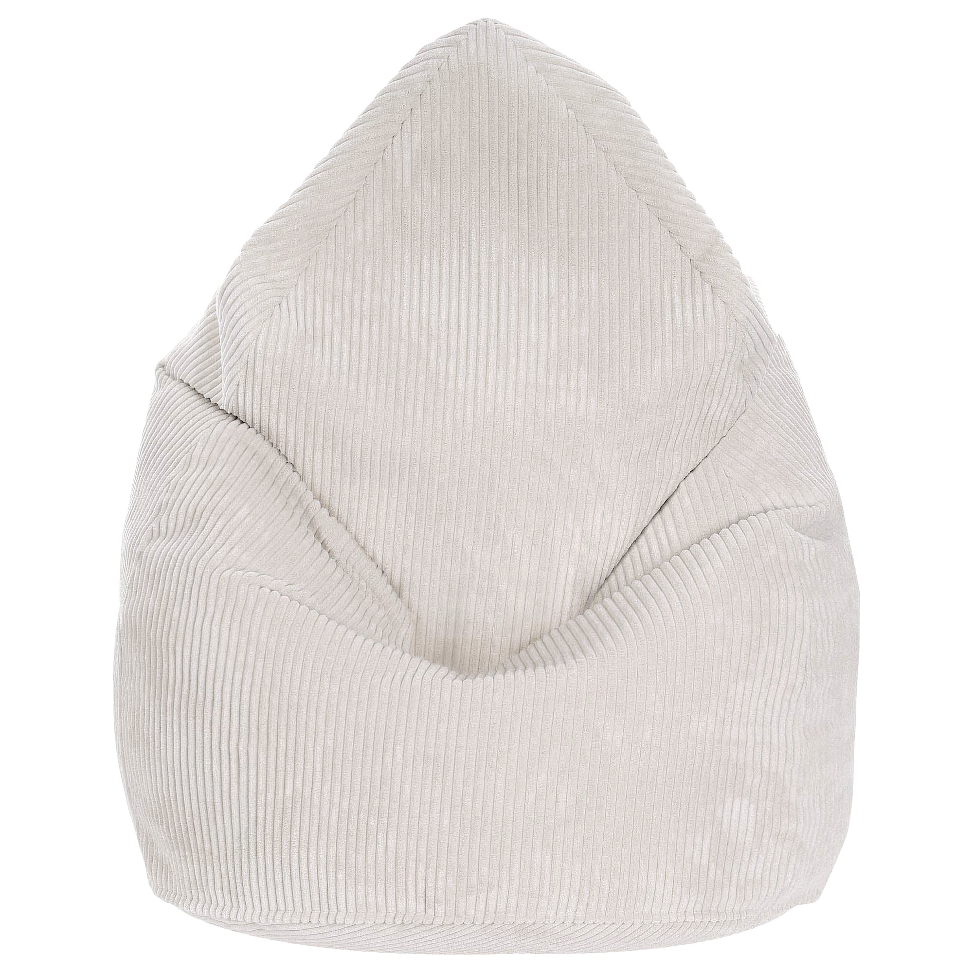 Sitzsack Pearshape Lincoln White Dove-S