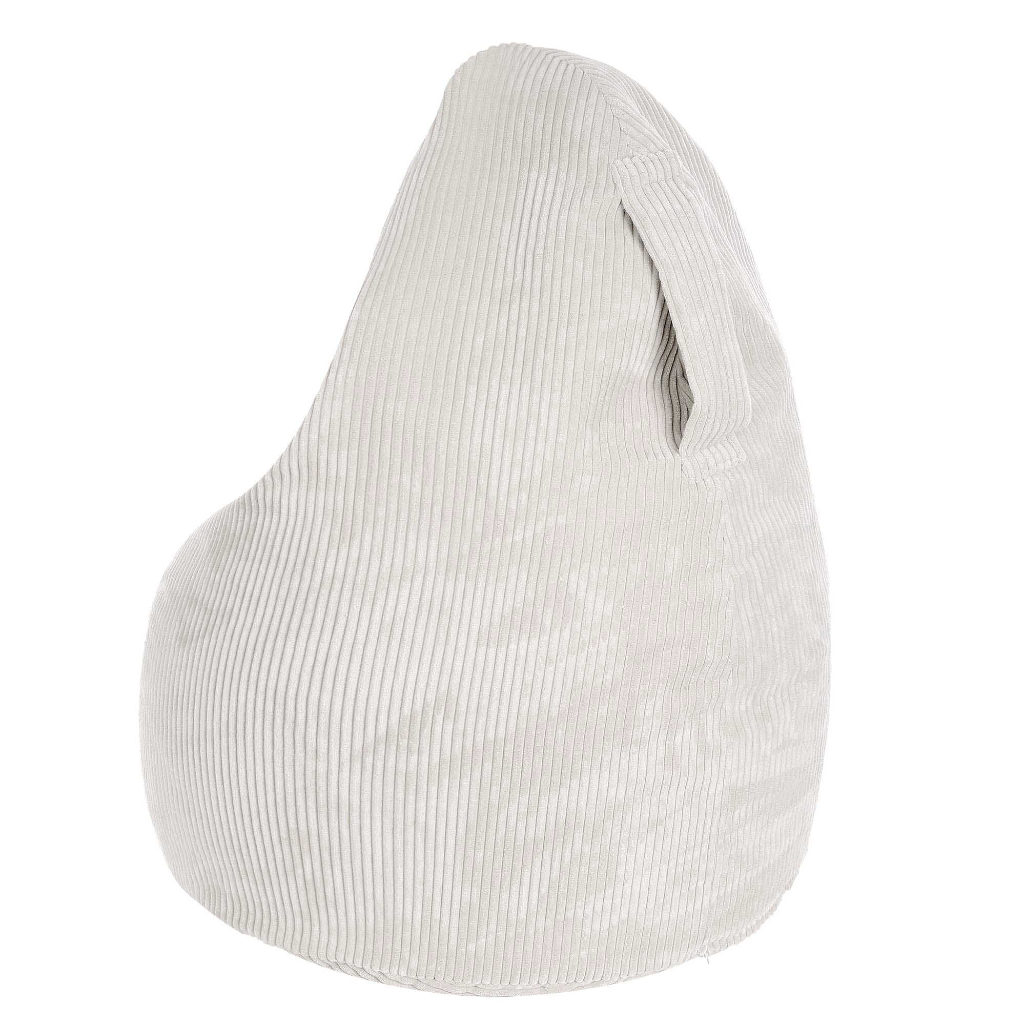 Sitzsack Pearshape Lincoln White Dove-M