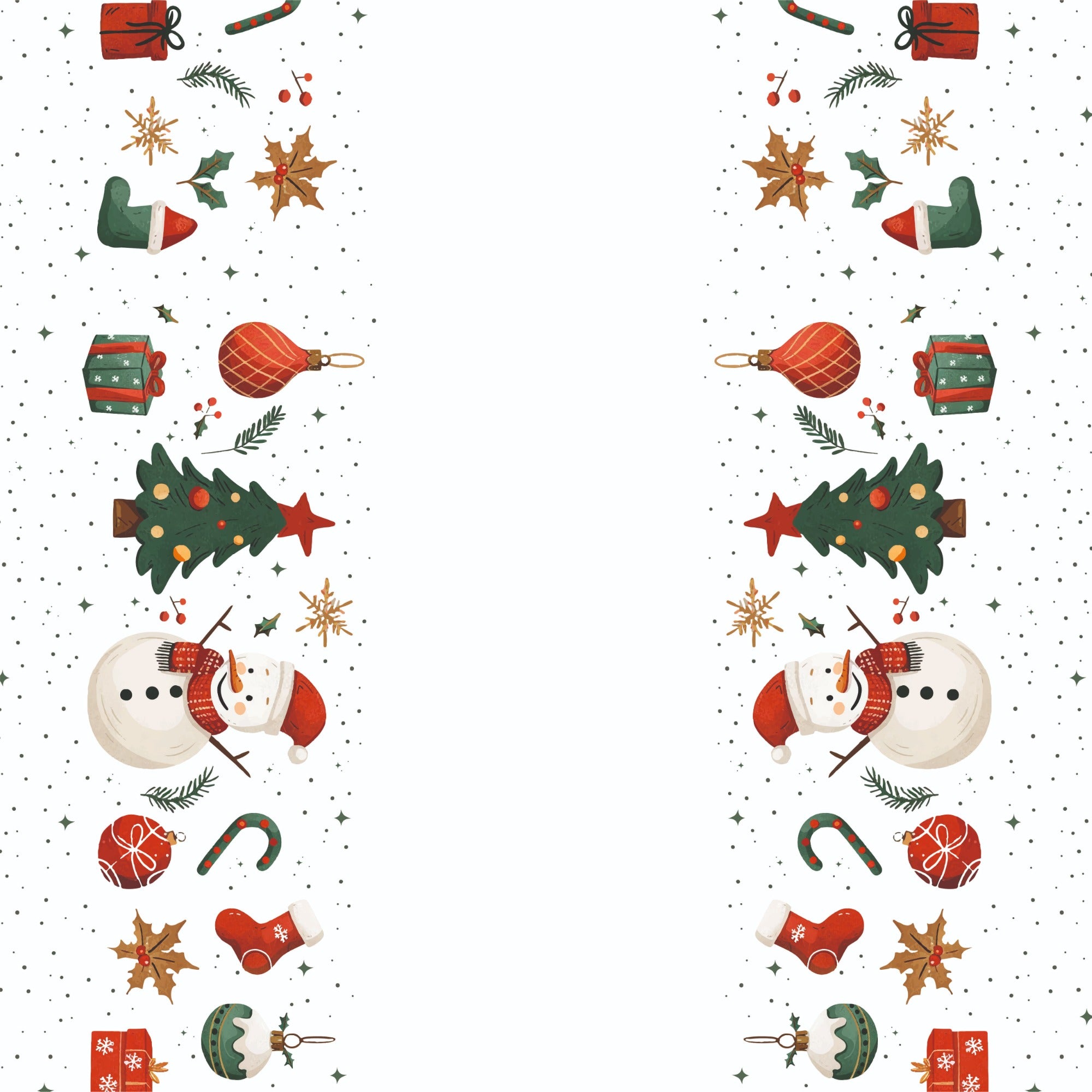 Xmas Snowman Velvet Pillow