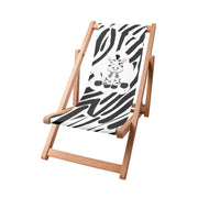 Holzliegestuhl Zig Zebra-S