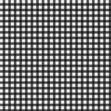 Stoff Black and white check
