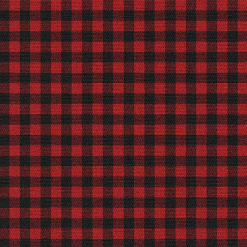 Stoff Black and red check