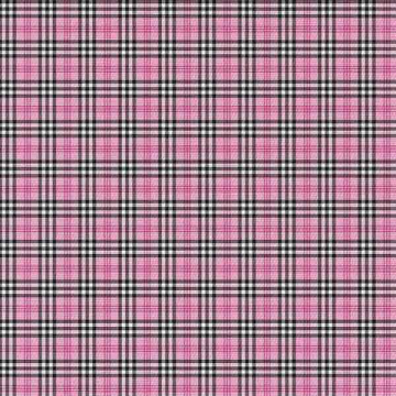 Stoff Checkered Strong Pink