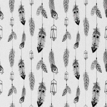 Stoff Feathers on a Thread