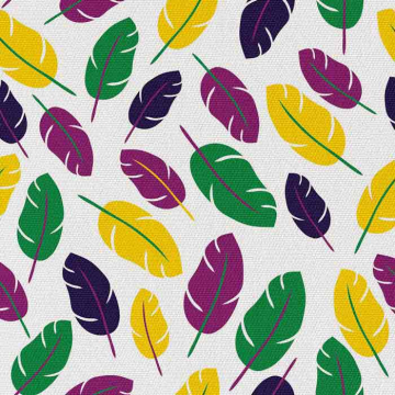 Stoff Coloured Feathers