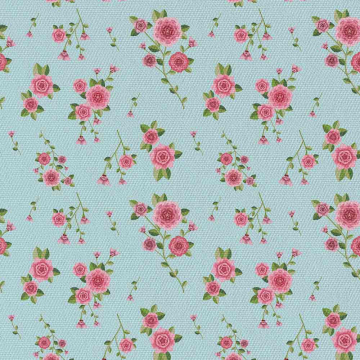 Stoff Pink Roses