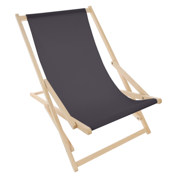 Holz Schaukelstuhl Charcoal