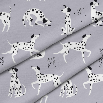Stoff Cartoon Dalmatian