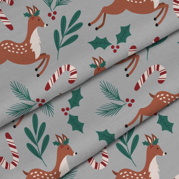 Stoff Christmas Deers