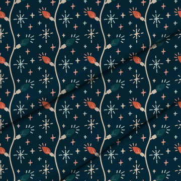 Stoff Christmas Light