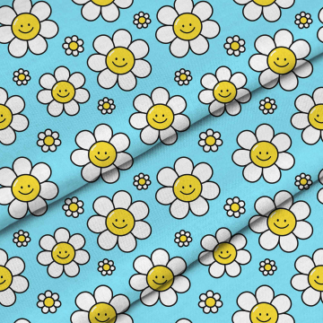 Stoff Cartoon Daisy