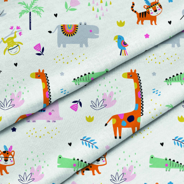 Stoff Exotic Animals