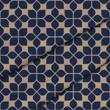 Stoff Oriental Pattern