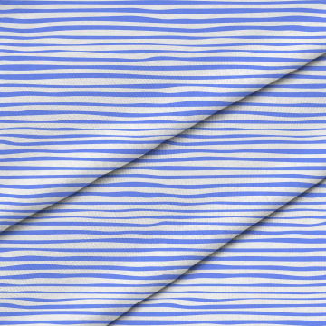 Stoff Blue Stripes
