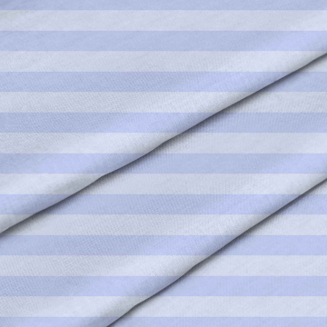 Stoff Blue Geometric Stripes