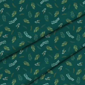 Stoff Christmas Tree Twig Green