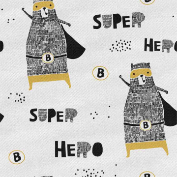 Stoff Superhero bear