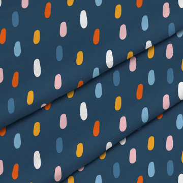 Stoff Colorful Rain