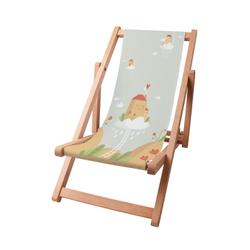 Holz liegestuhl Magic House