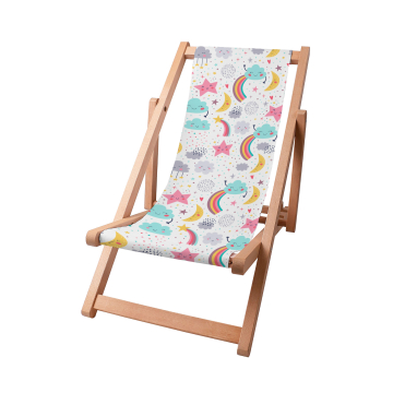 Holz liegestuhl Happy Sky