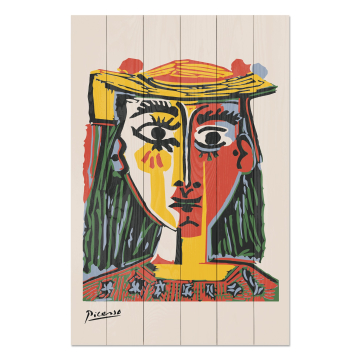 Bild auf Holz  Picasso Abstract 1