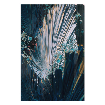 Bild auf Holz Floral Composition