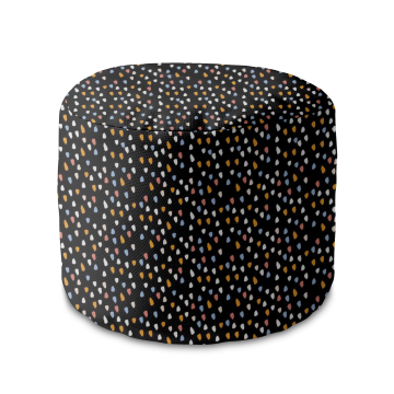 Sitzsack runde fußhocker Abstract Design