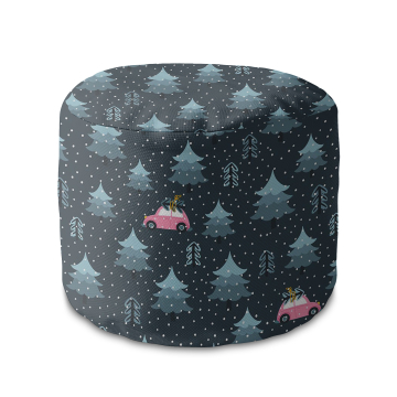 Sitzsack runde fußhocker Christmas Trip