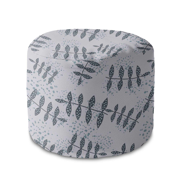 Sitzsack runde fußhocker  Splash Floral Pattern