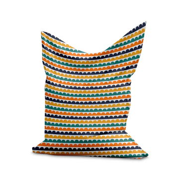 Sitzsack Pillow Abstract Half Dots