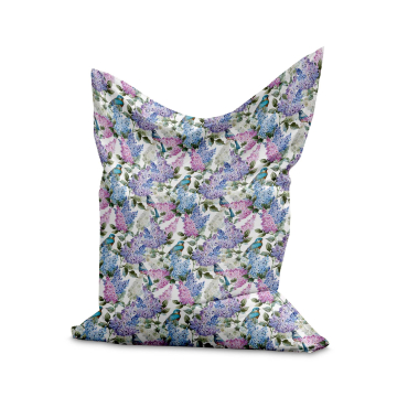 Sitzsack Pillow Birds in Flowers