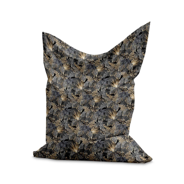Sitzsack Pillow Dark Tropical Plants