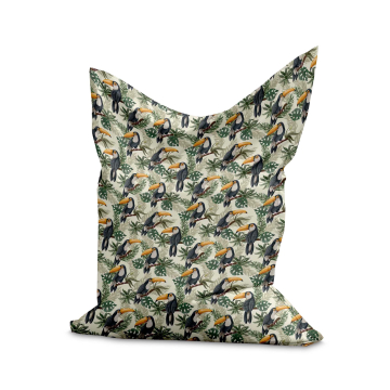 Sitzsack Pillow Tucans Jungle