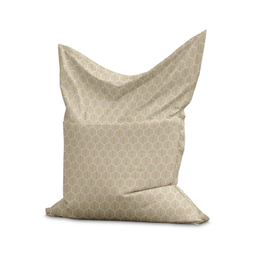 Sitzsack Pillow Hexagonal Gold