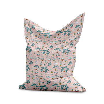 Sitzsack Pillow Cat and Plants