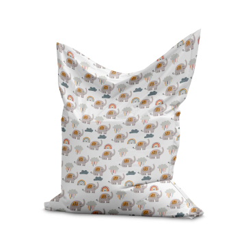 Sitzsack Pillow Grey Elephant