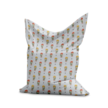 Sitzsack Pillow Christmas Bear