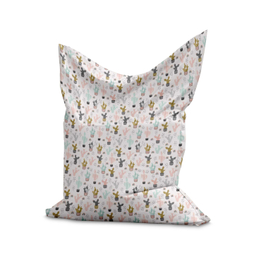 Sitzsack Pillow Colorful Cactus