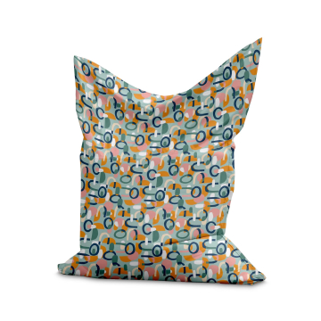 Sitzsack Pillow Abstract Cut Out