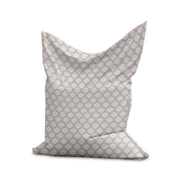 Sitzsack Pillow Daisies on Grey
