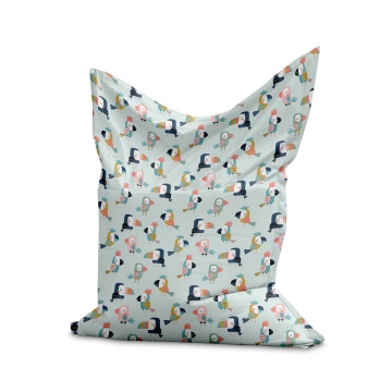 Sitzsack Pillow Cute Parrots