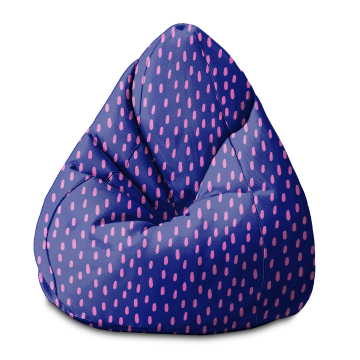Sitzsack Pearshape Pink Spots