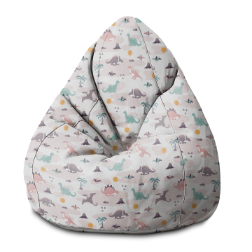 Sitzsack Pearshape Dino Friends