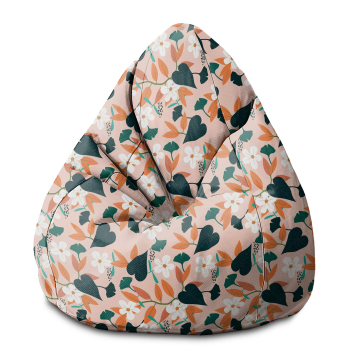 Sitzsack Pearshape Abstract Spring