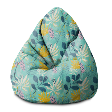 Sitzsack Pearshape Abstract Exotic